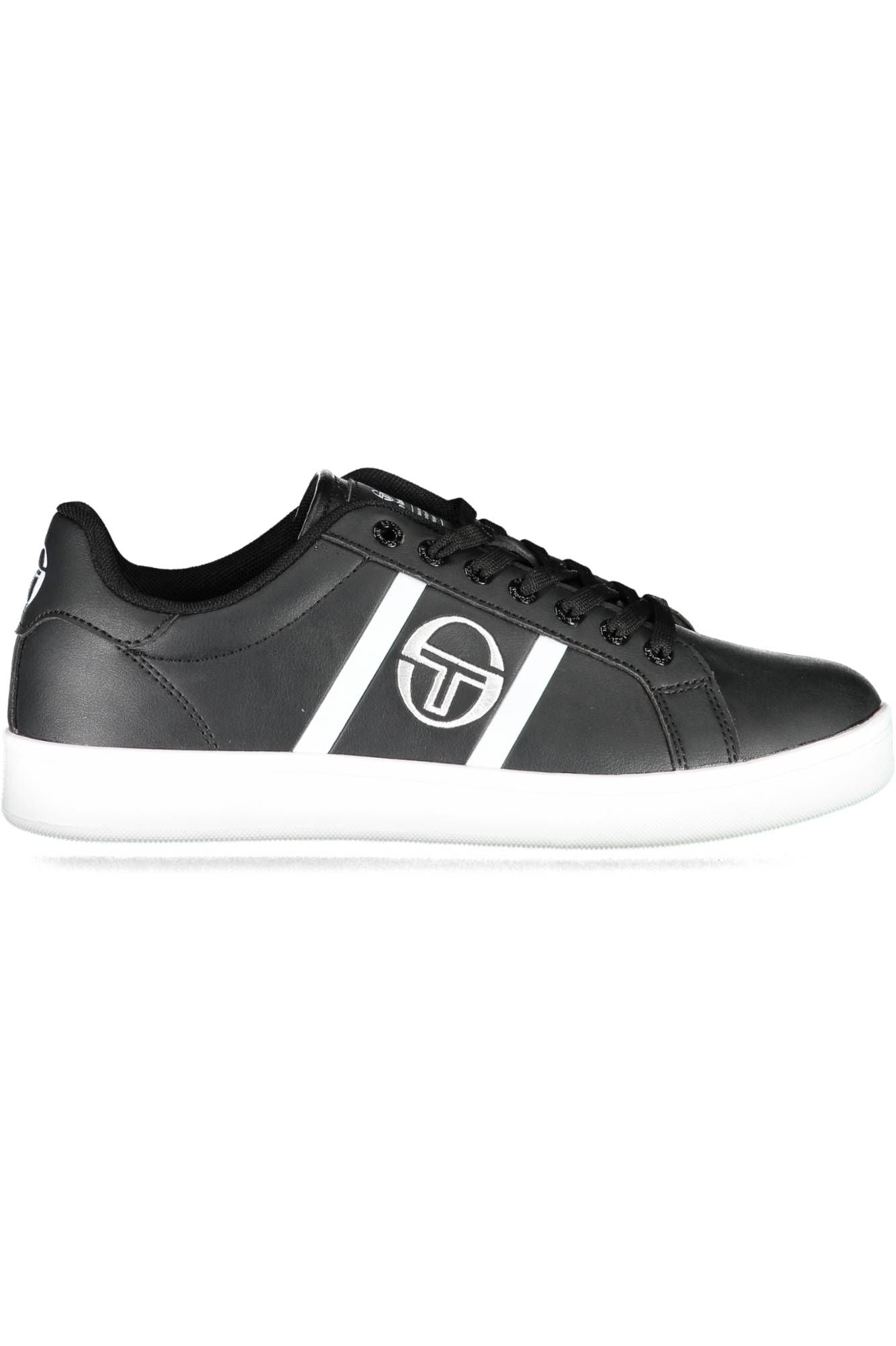 Black Polyester Sneaker