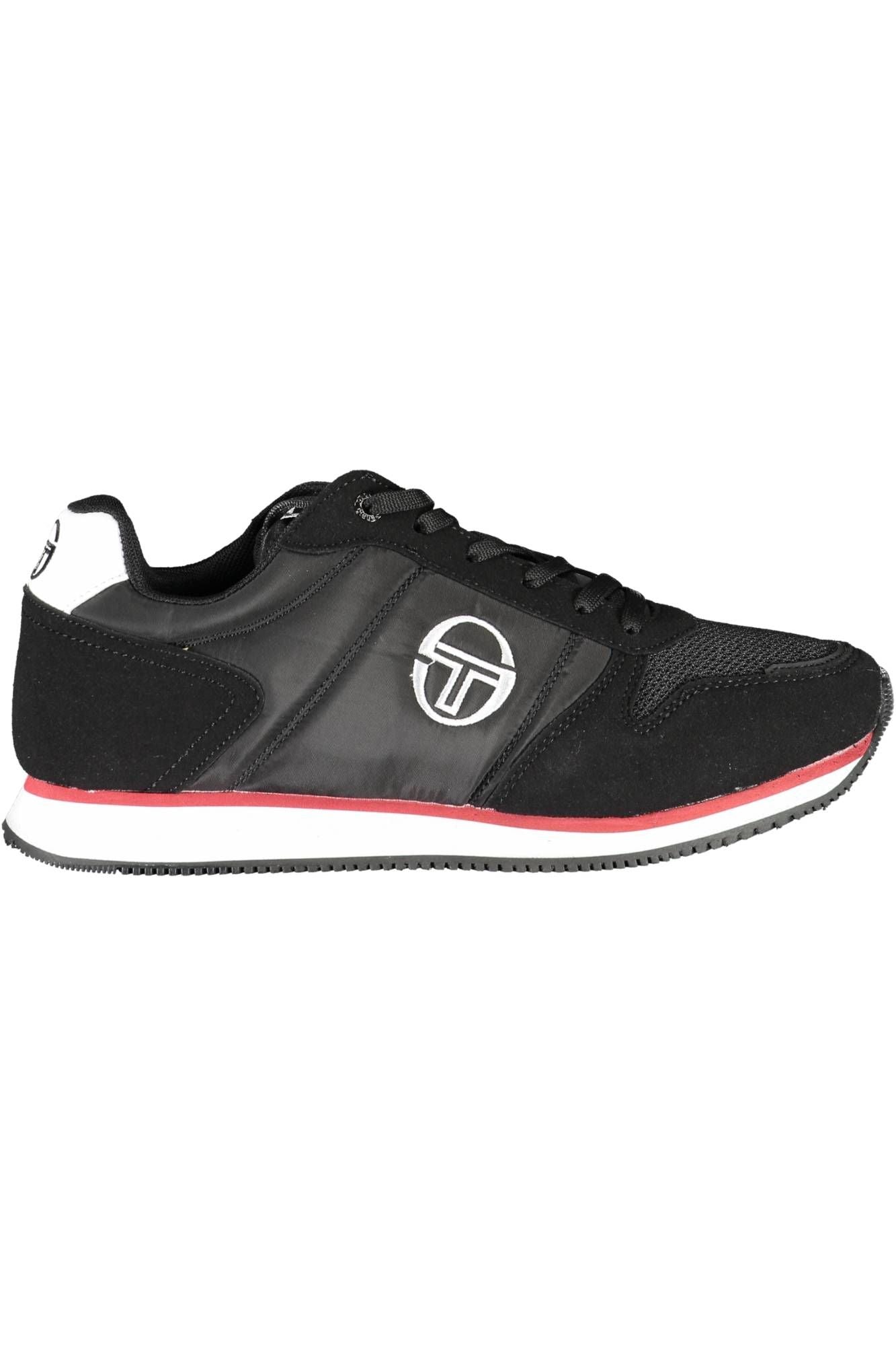 Black Polyester Sneaker