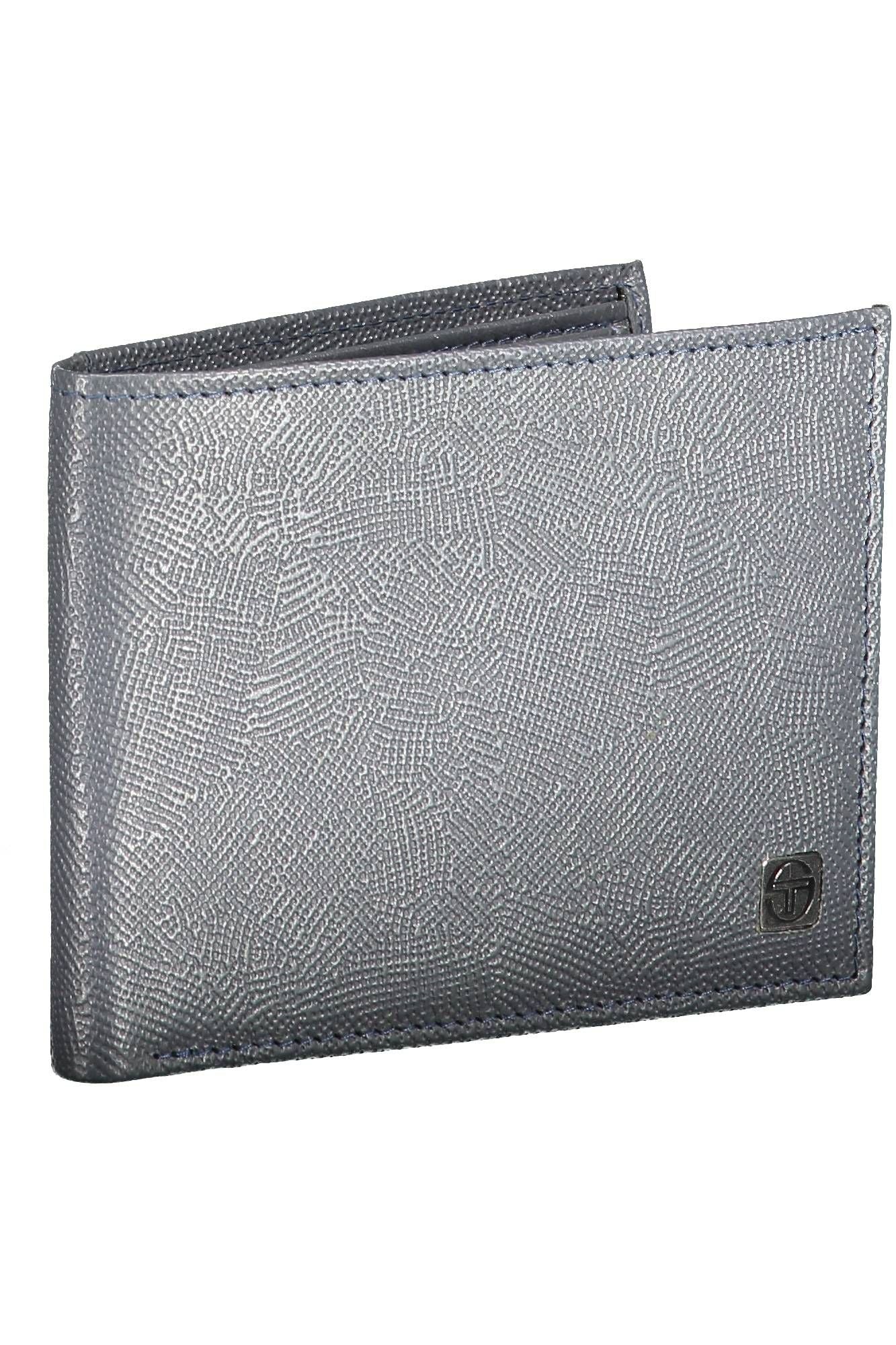 Blue Leather Wallet