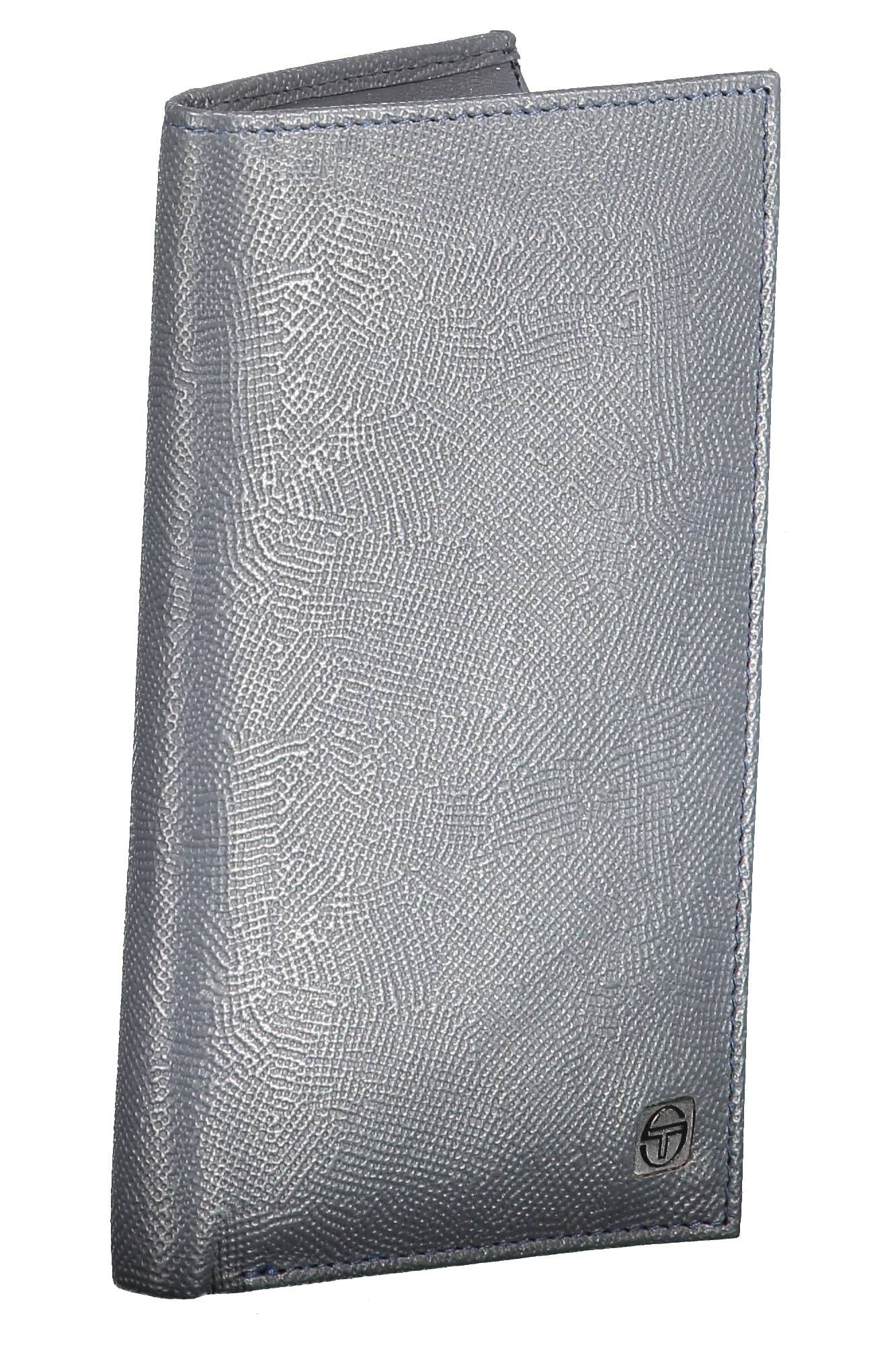 Blue Leather Wallet