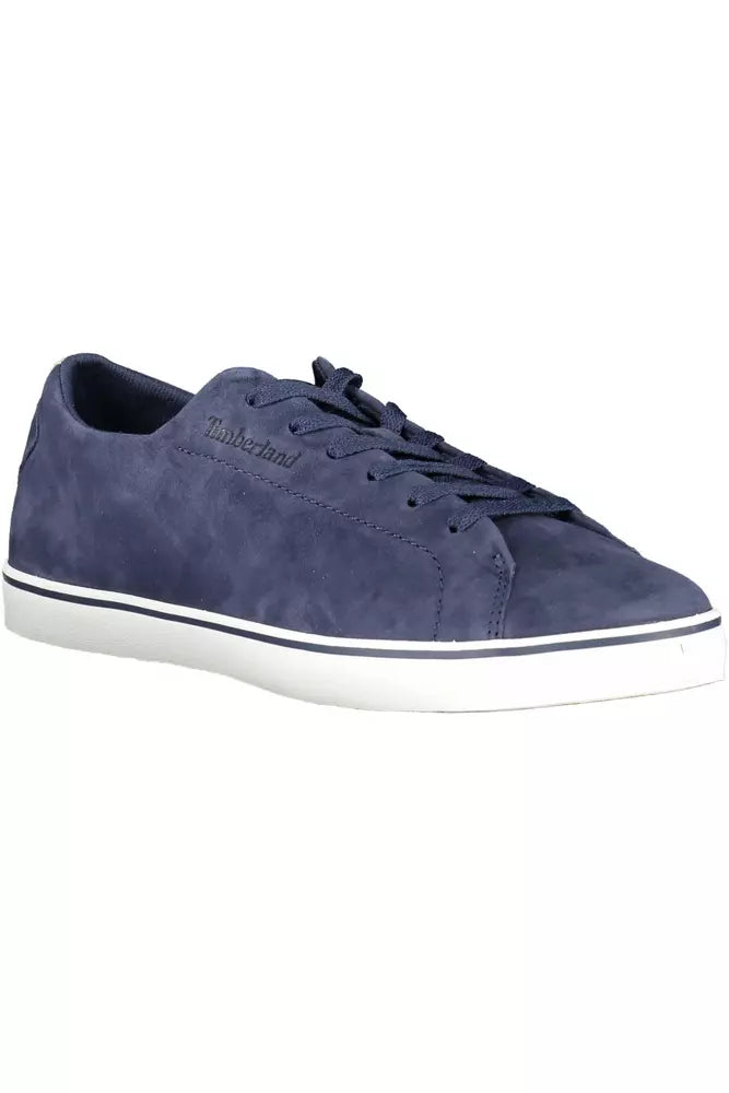 Blue Leather Sneaker