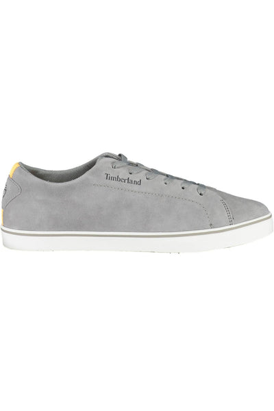 Gray Leather Sneaker