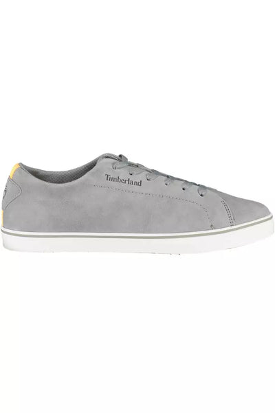 Gray Leather Sneaker