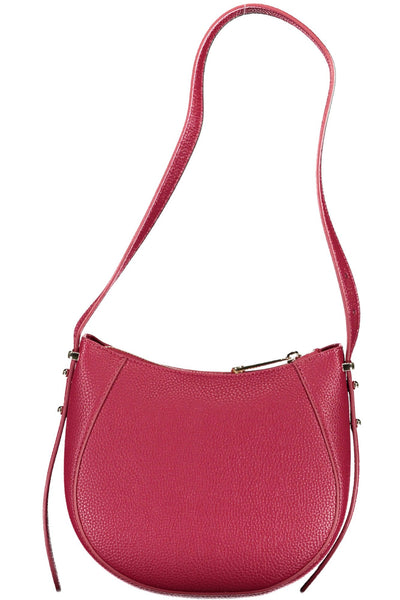 Red Polyurethane Handbag