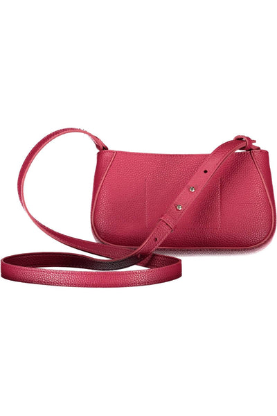 Red Polyurethane Handbag