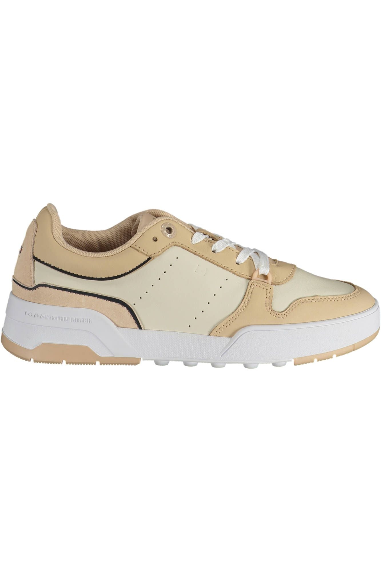 Beige Polyester Sneaker