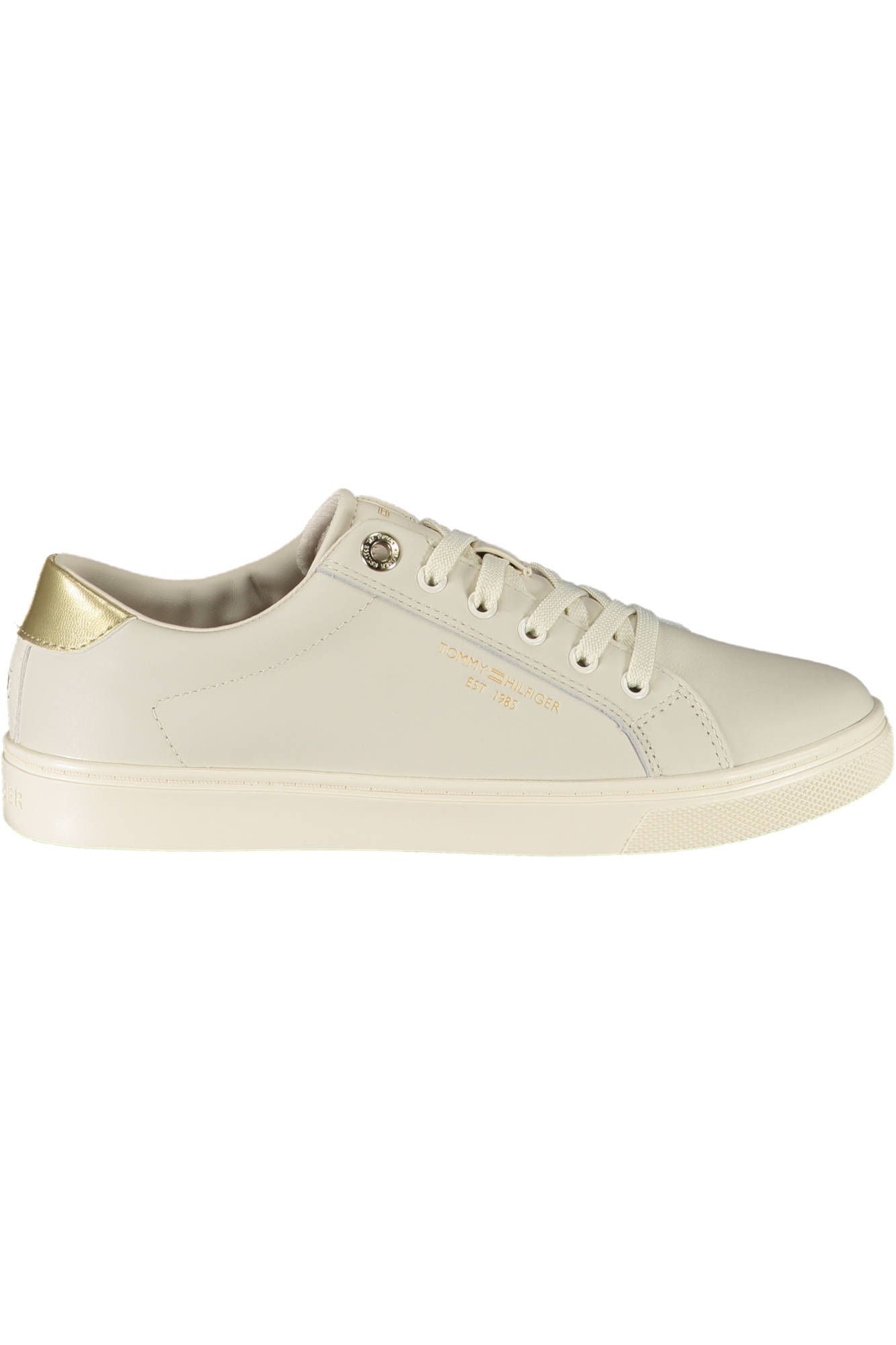 Beige Polyester Sneaker