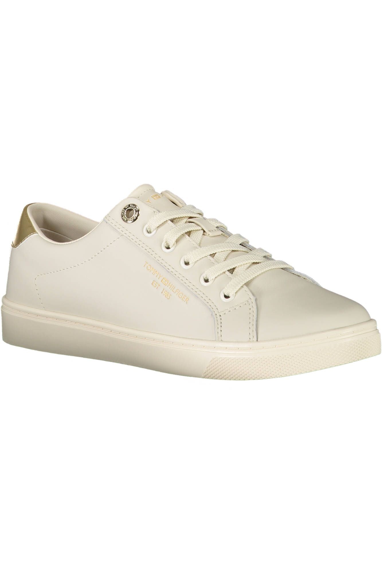 Beige Polyester Sneaker