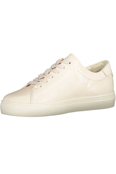 Beige Polyester Sneaker