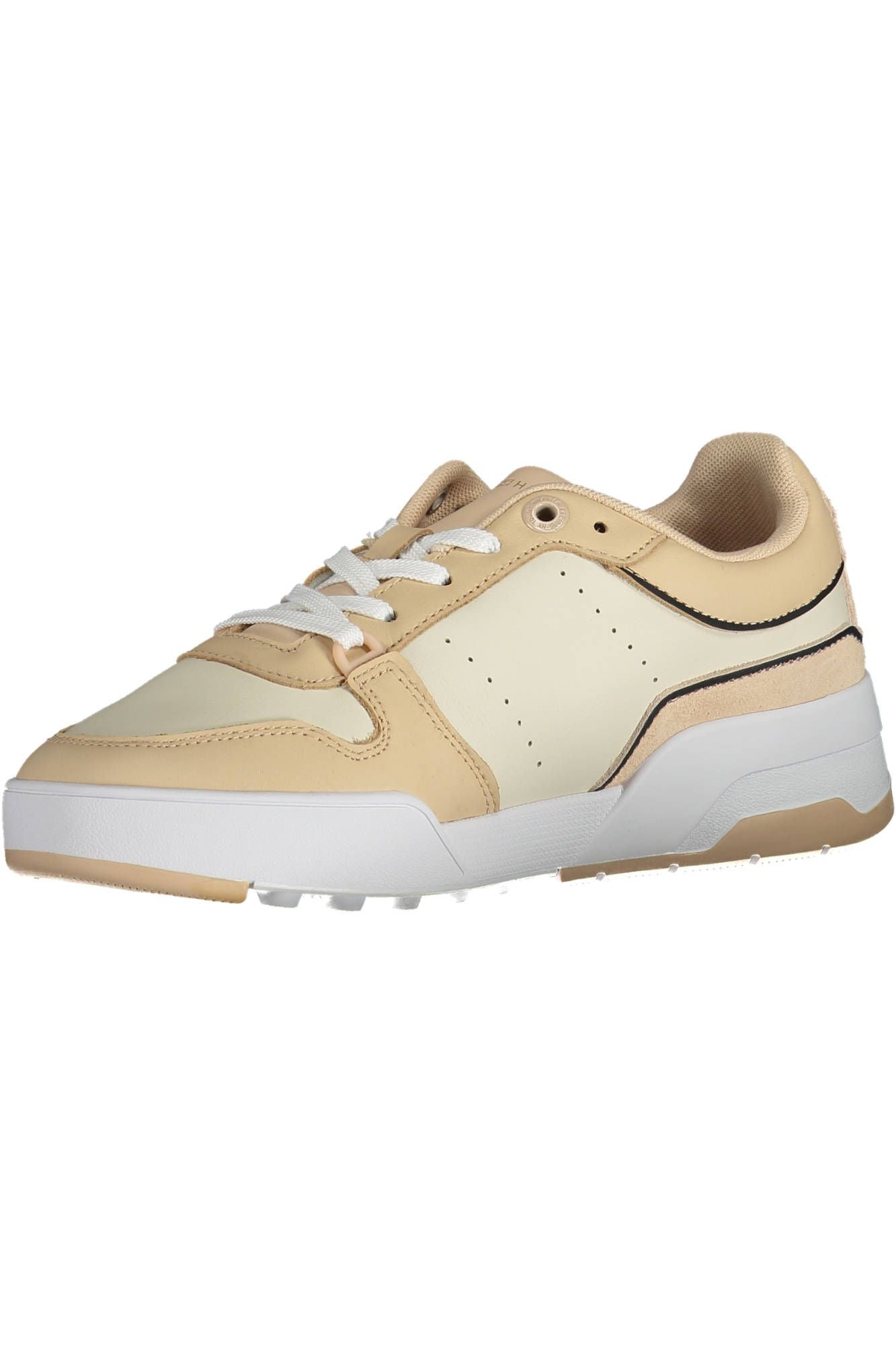 Beige Polyester Sneaker