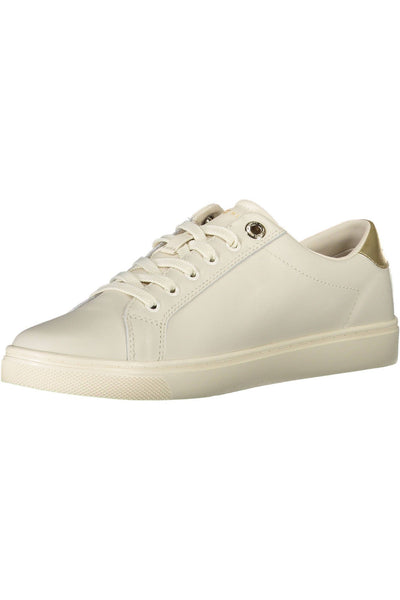 Beige Polyester Sneaker