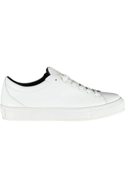 White Synthetic Sneaker