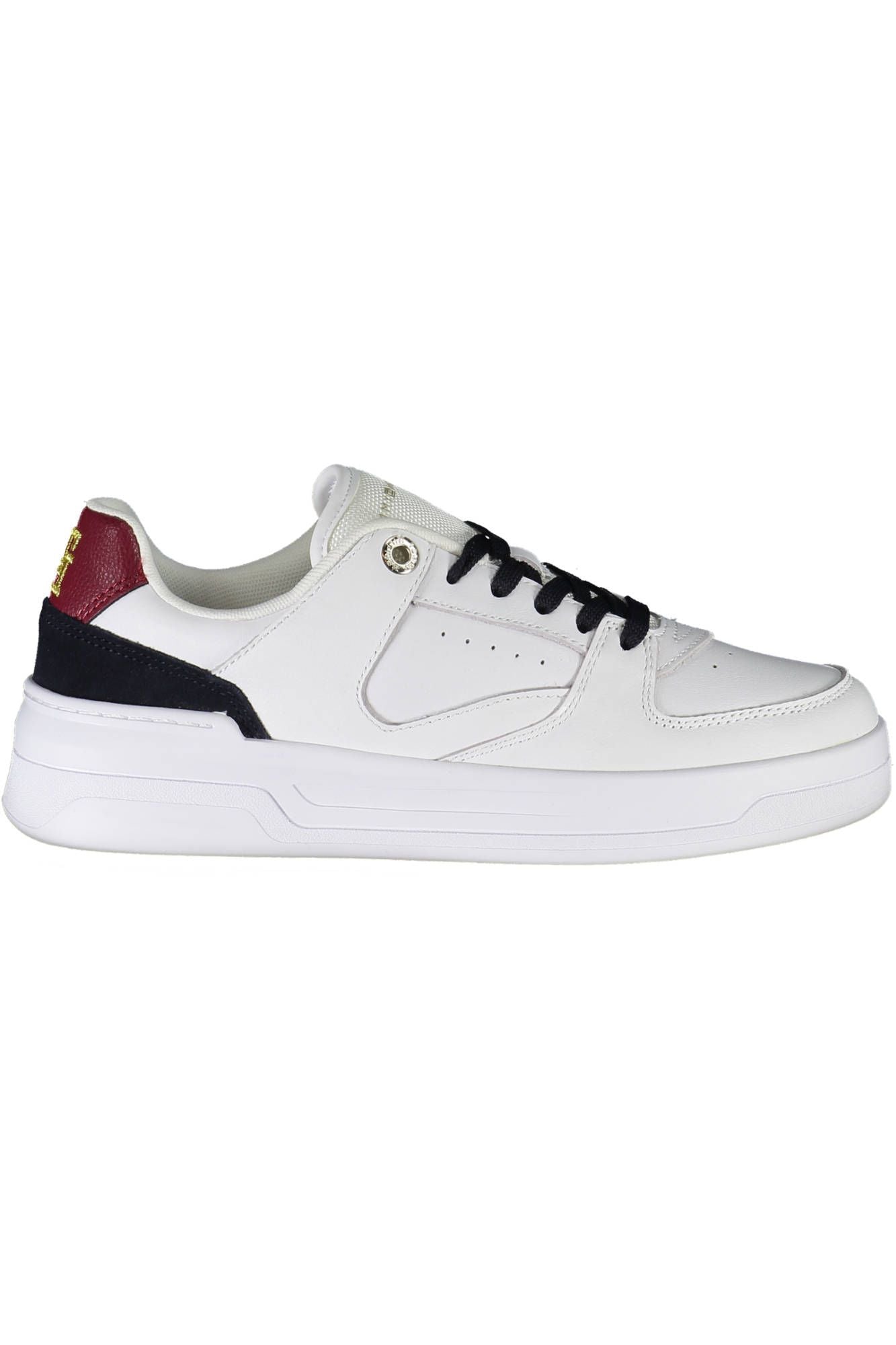 White Polyester Sneaker