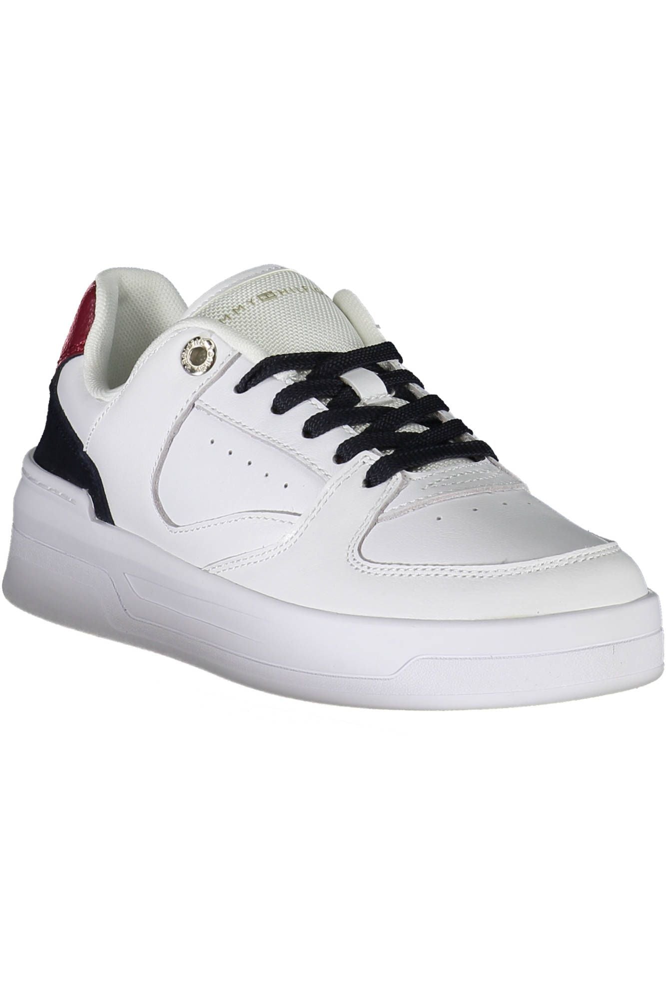 White Polyester Sneaker