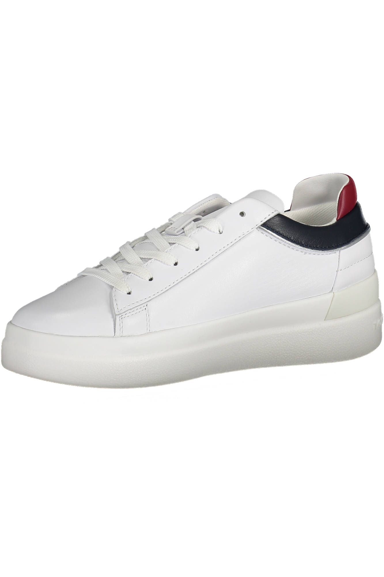 White Polyester Sneaker