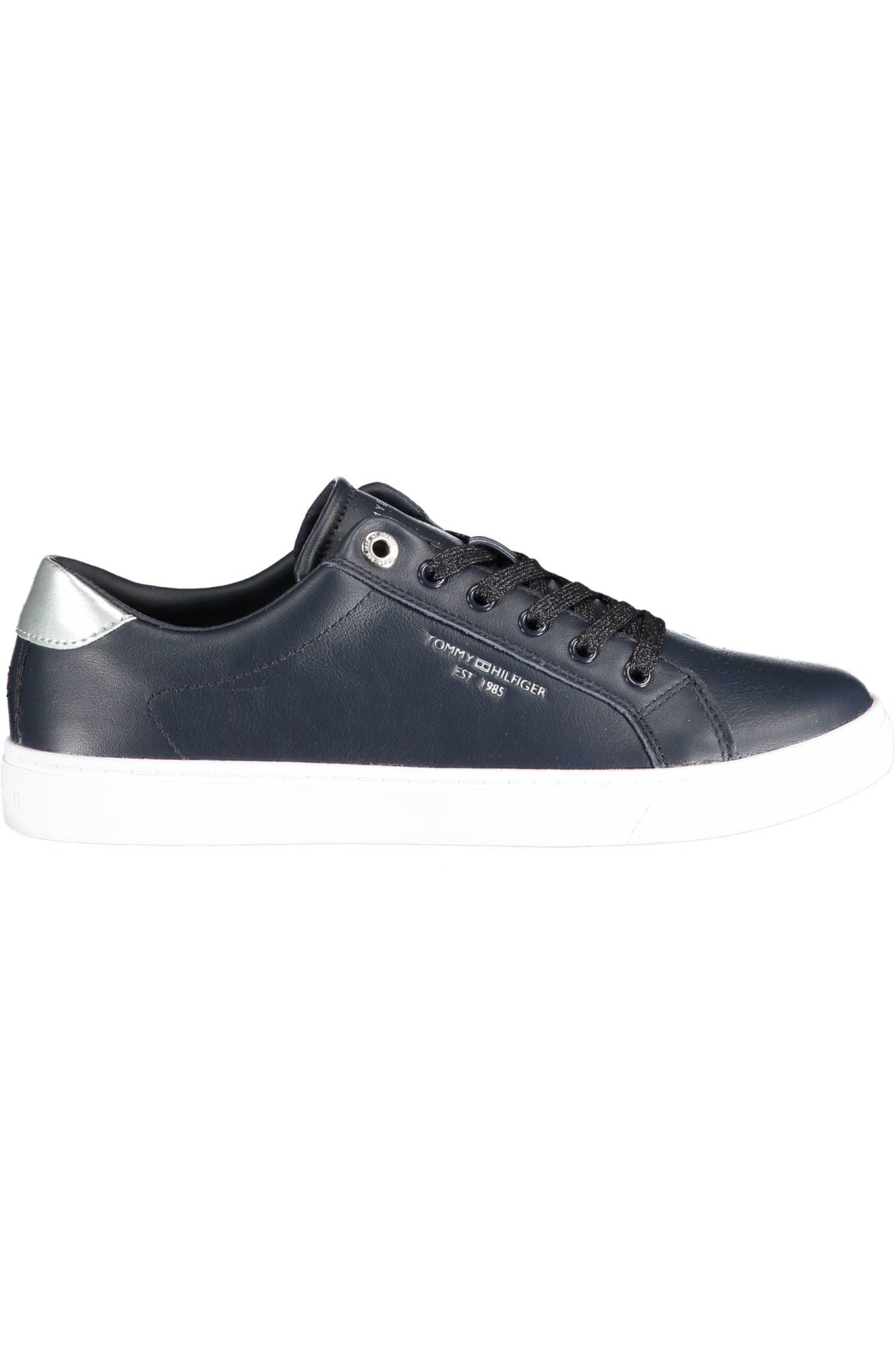 Blue Polyester Sneaker