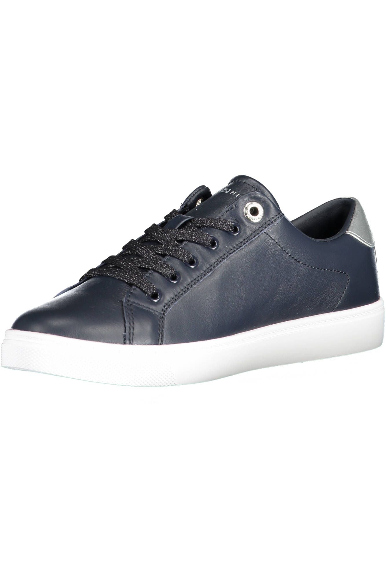 Blue Polyester Sneaker