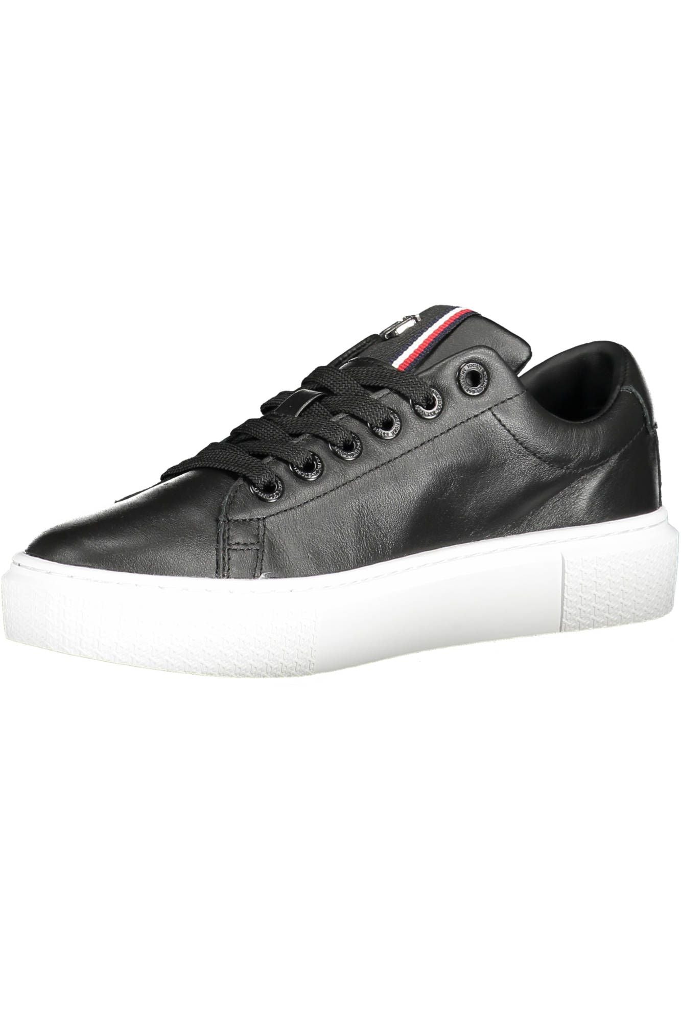 Black Cotton Sneaker