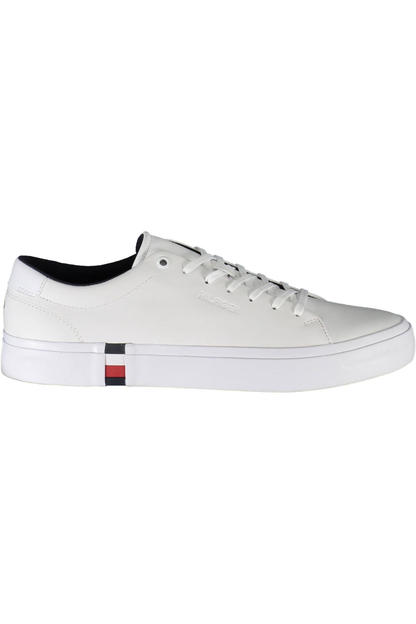 White Polyester Sneaker