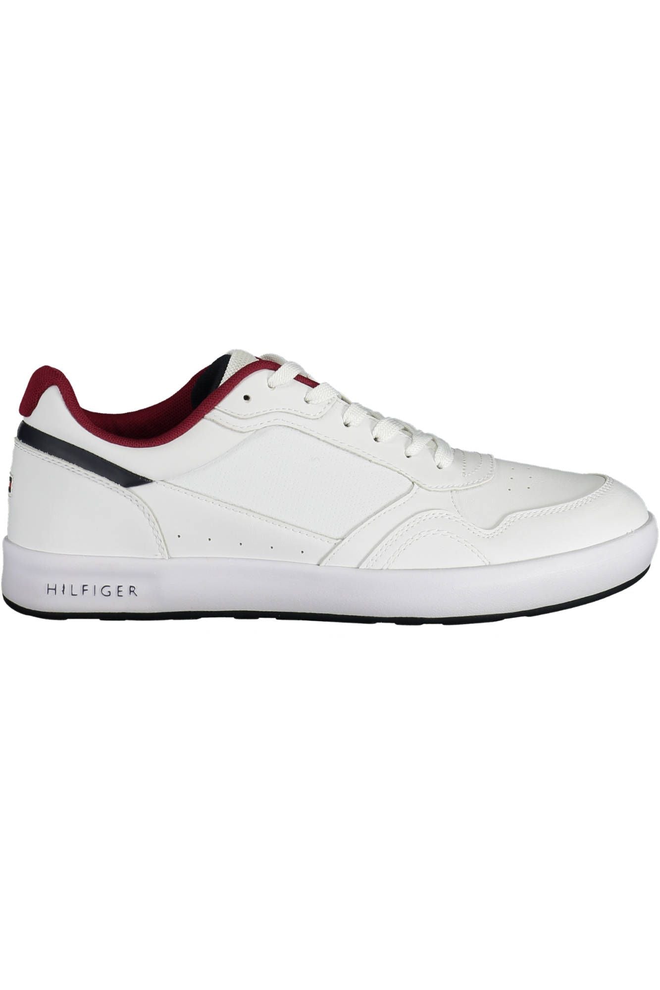 White Polyester Sneaker