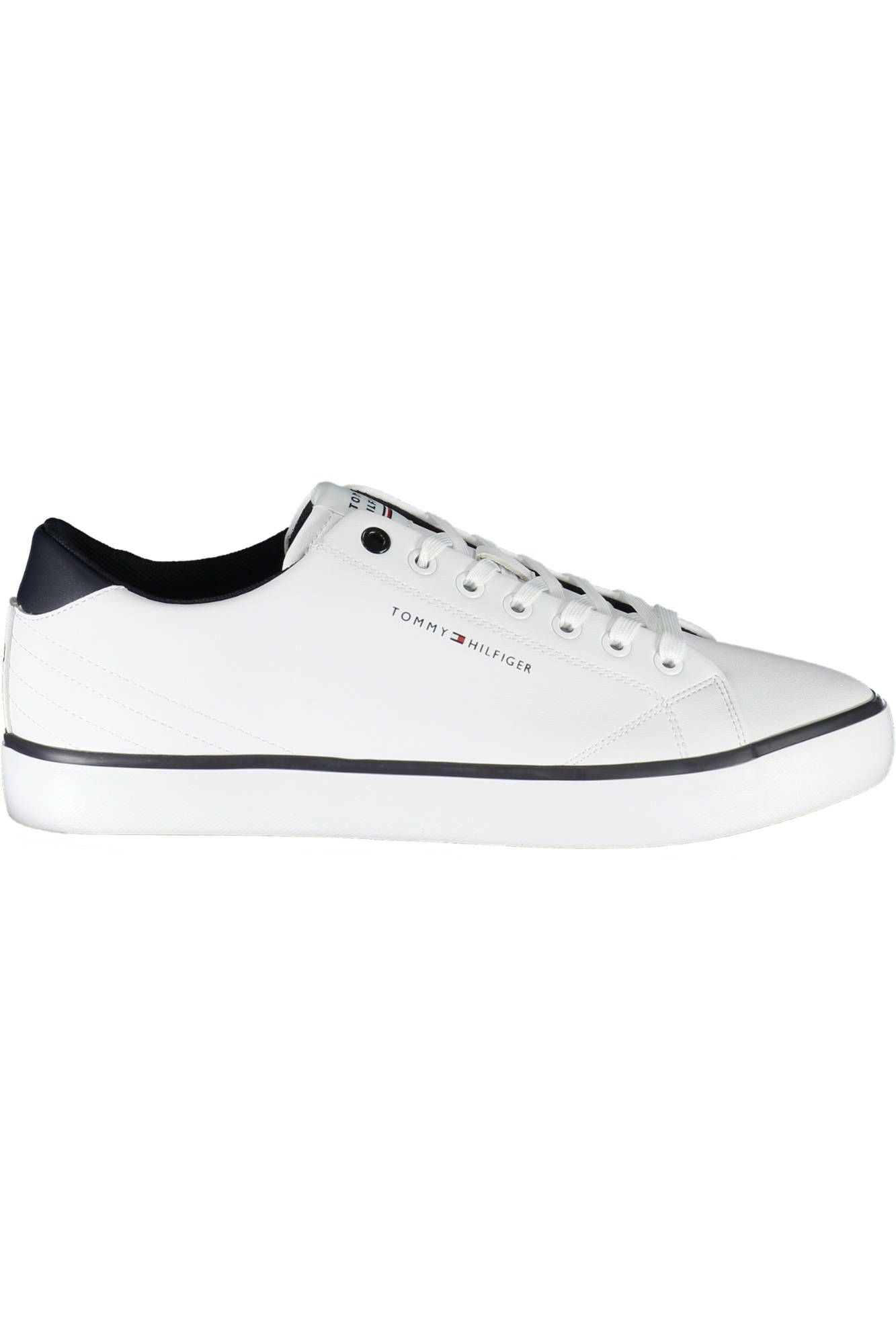 White Polyester Sneaker