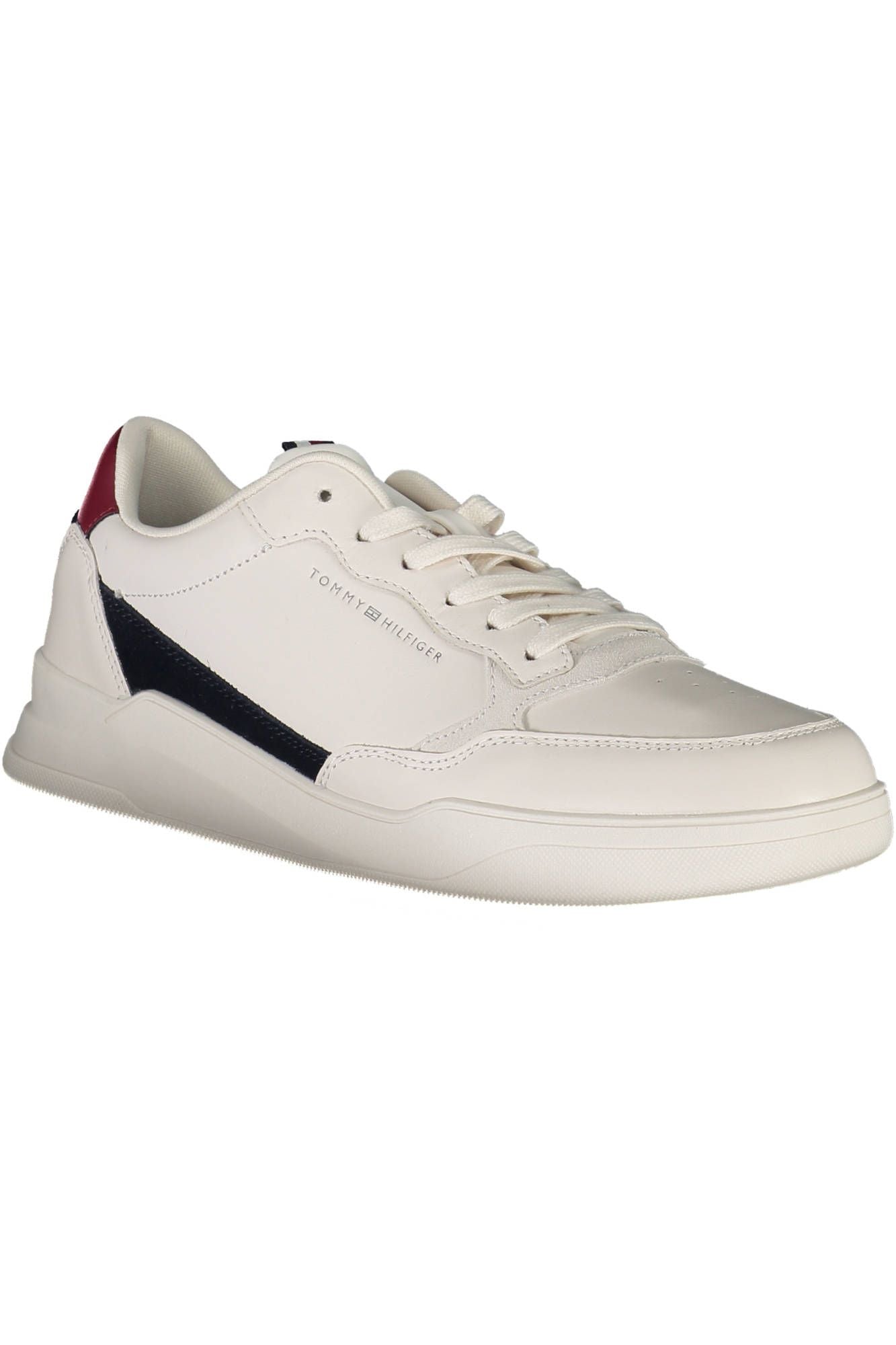 White Polyester Sneaker