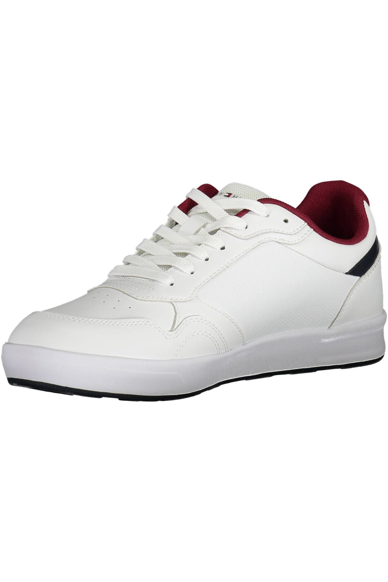 White Polyester Sneaker