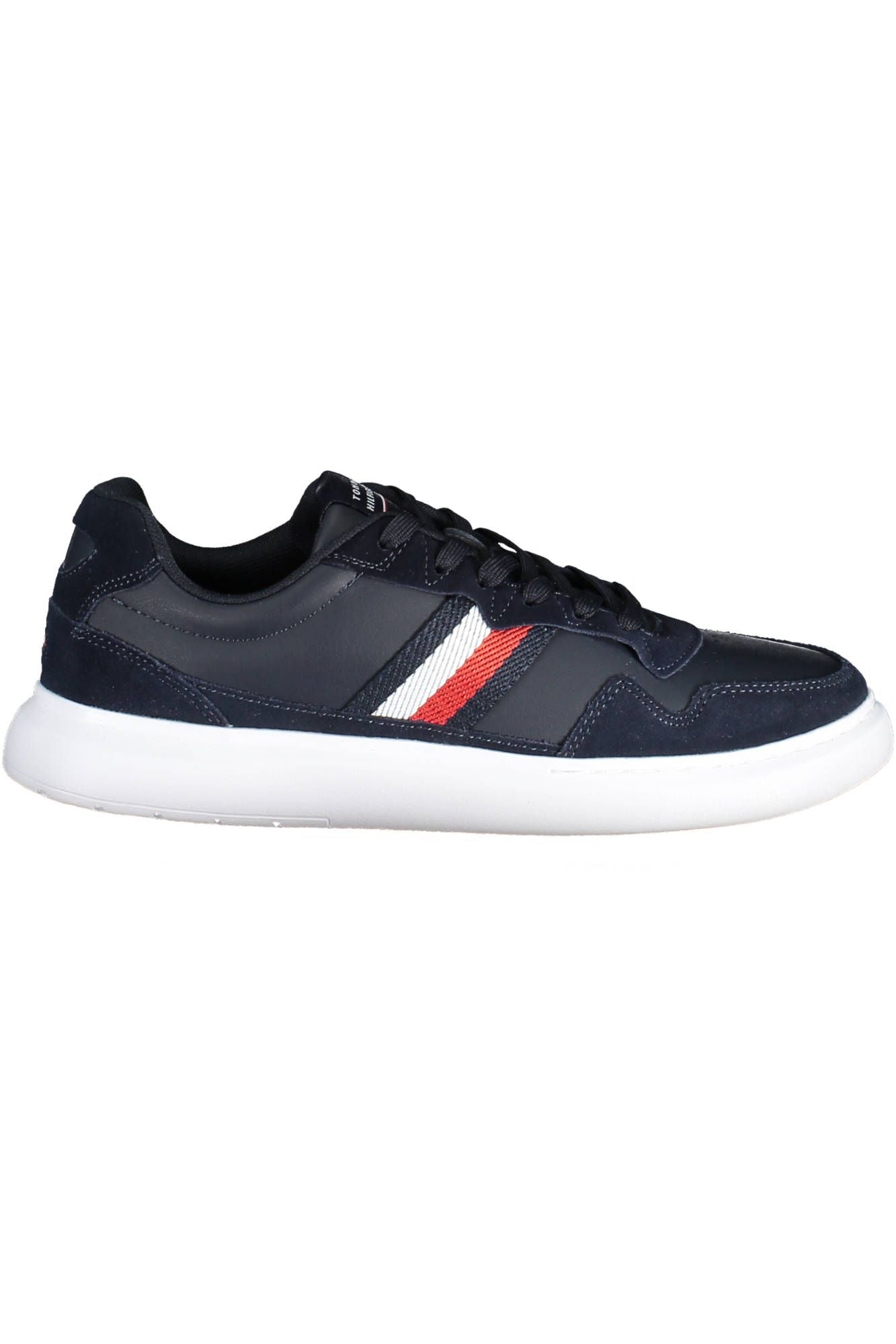 Blue Polyester Sneaker