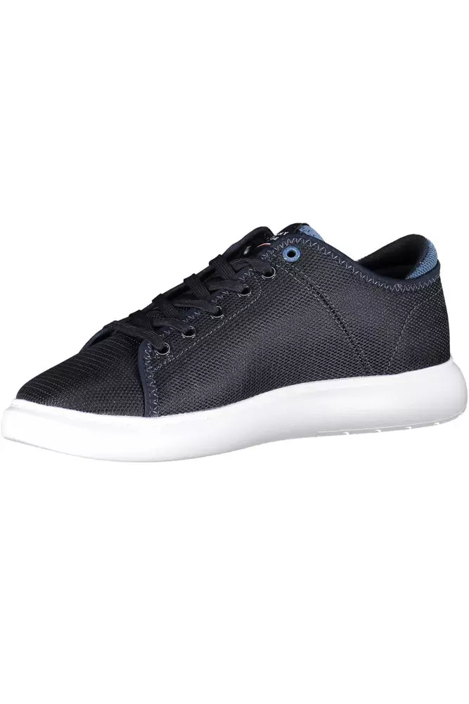 Blue Polyester Sneaker