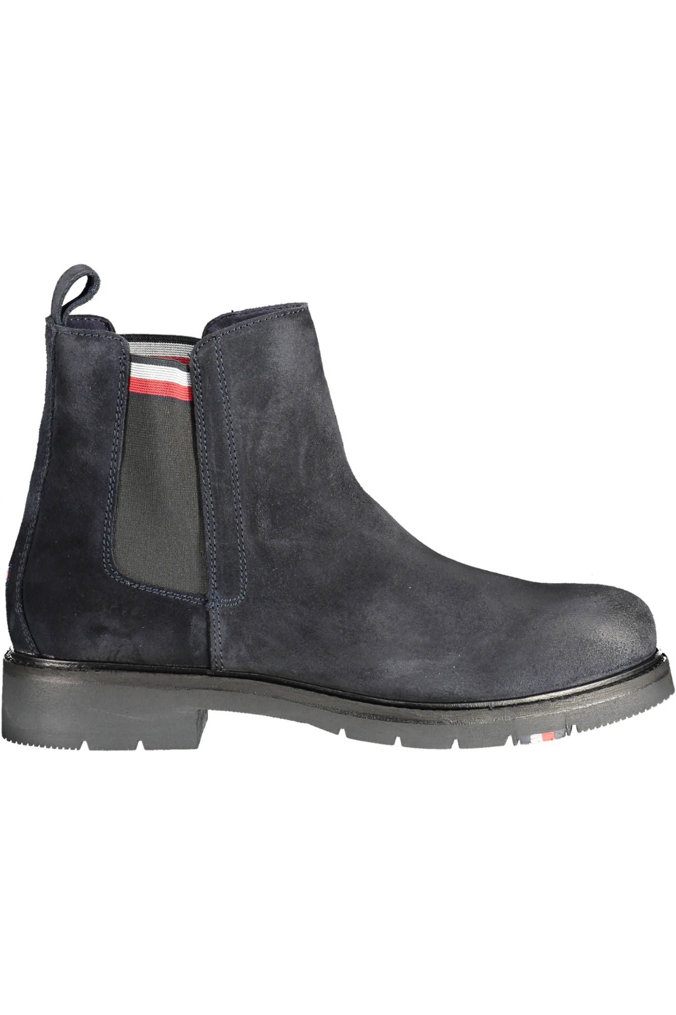 Blue Polyester Boot