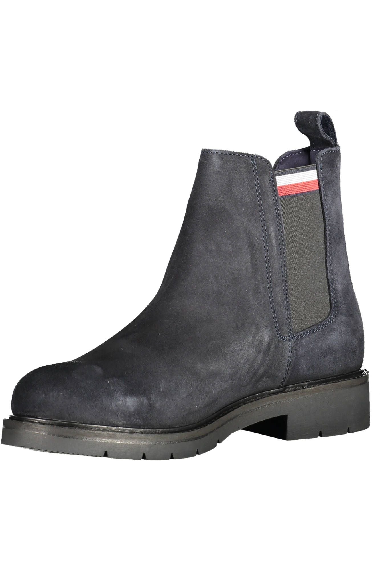 Blue Polyester Boot