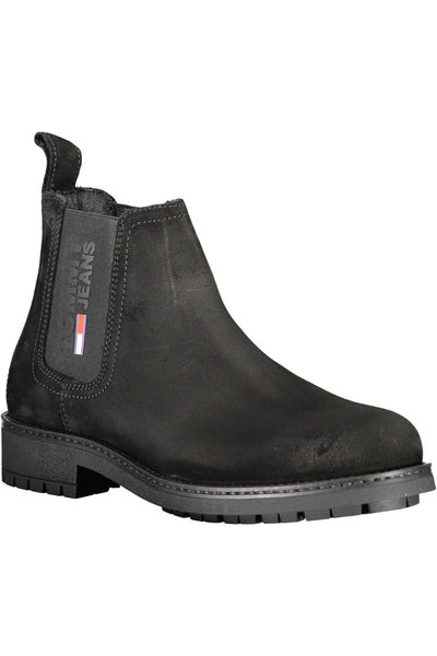 Black Polyester Boot