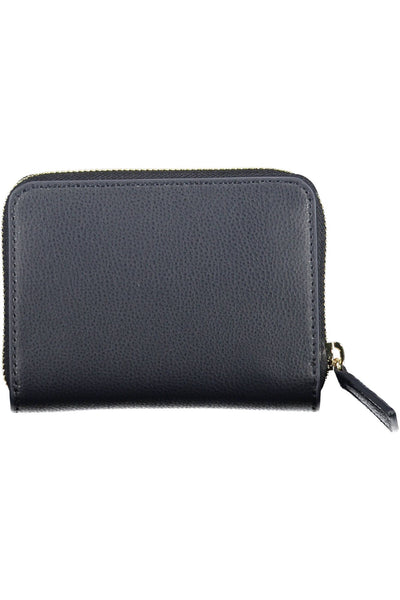 Blue Polyester Wallet