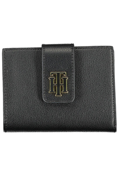 Black Polyurethane Wallet