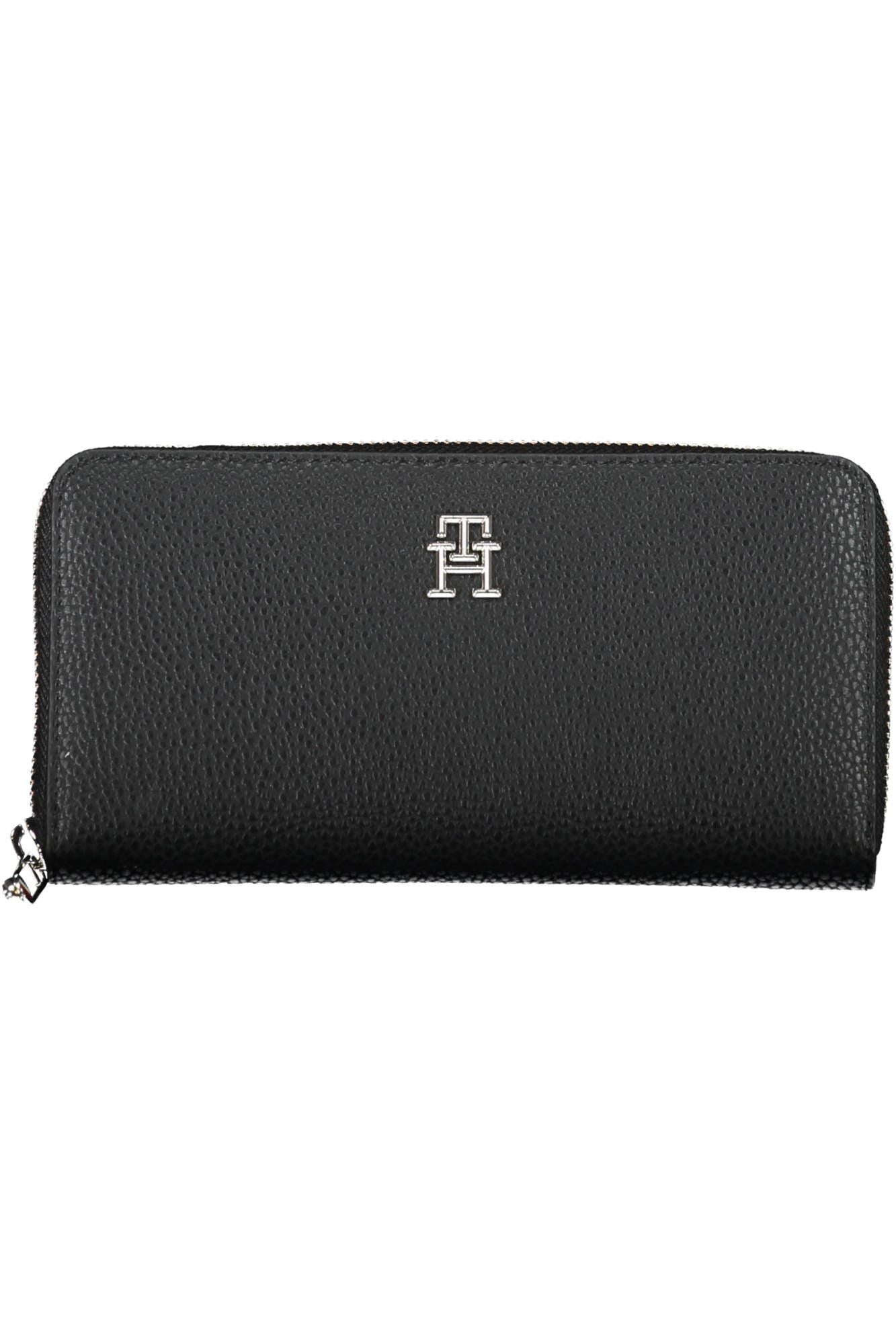 Black Polyurethane Wallet