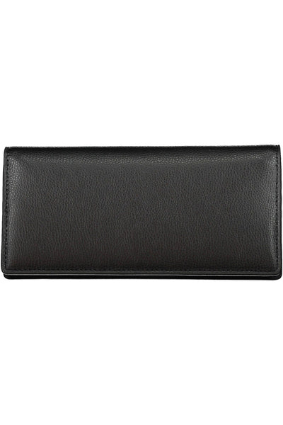 Black Polyurethane Wallet