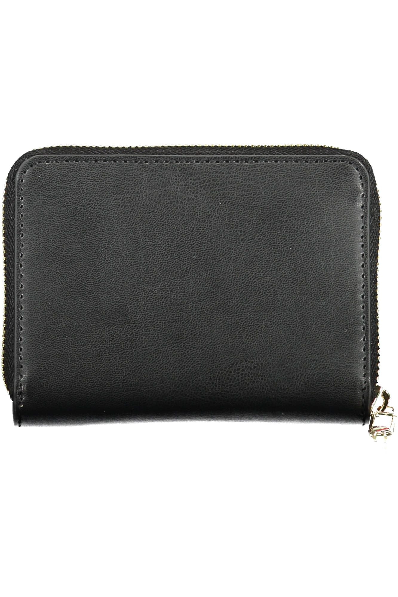 Black Polyurethane Wallet