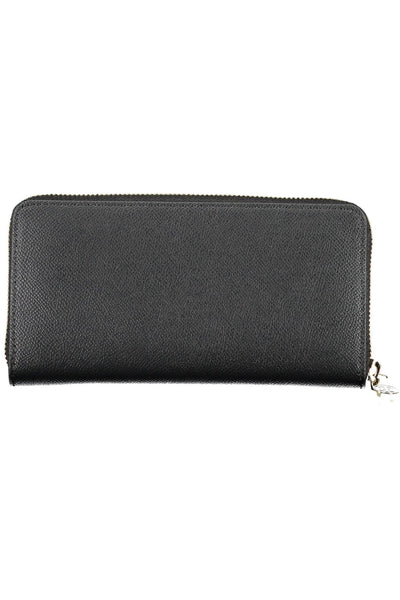 Black Polyurethane Wallet