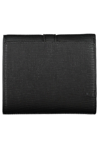 Black Polyurethane Wallet