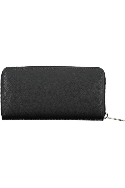 Black Polyurethane Wallet