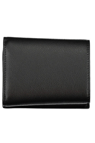 Black Polyurethane Wallet