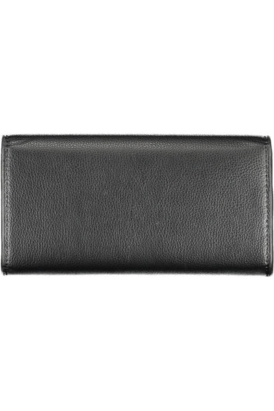 Black Polyurethane Wallet