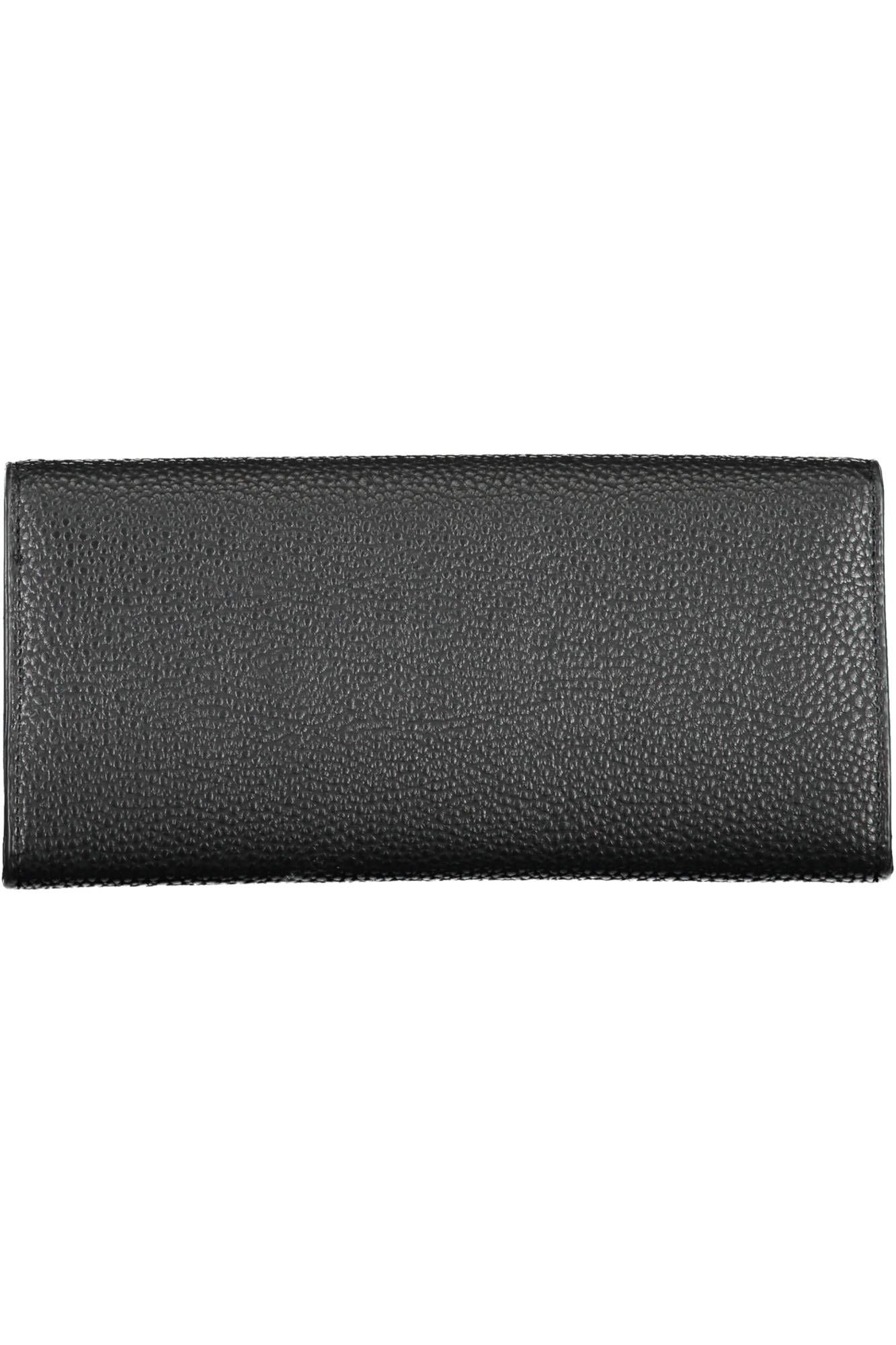 Black Polyurethane Wallet