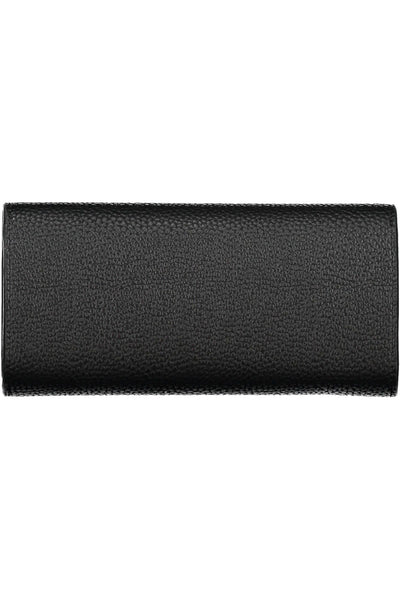 Black Polyurethane Wallet