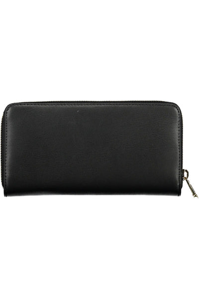 Black Polyurethane Wallet