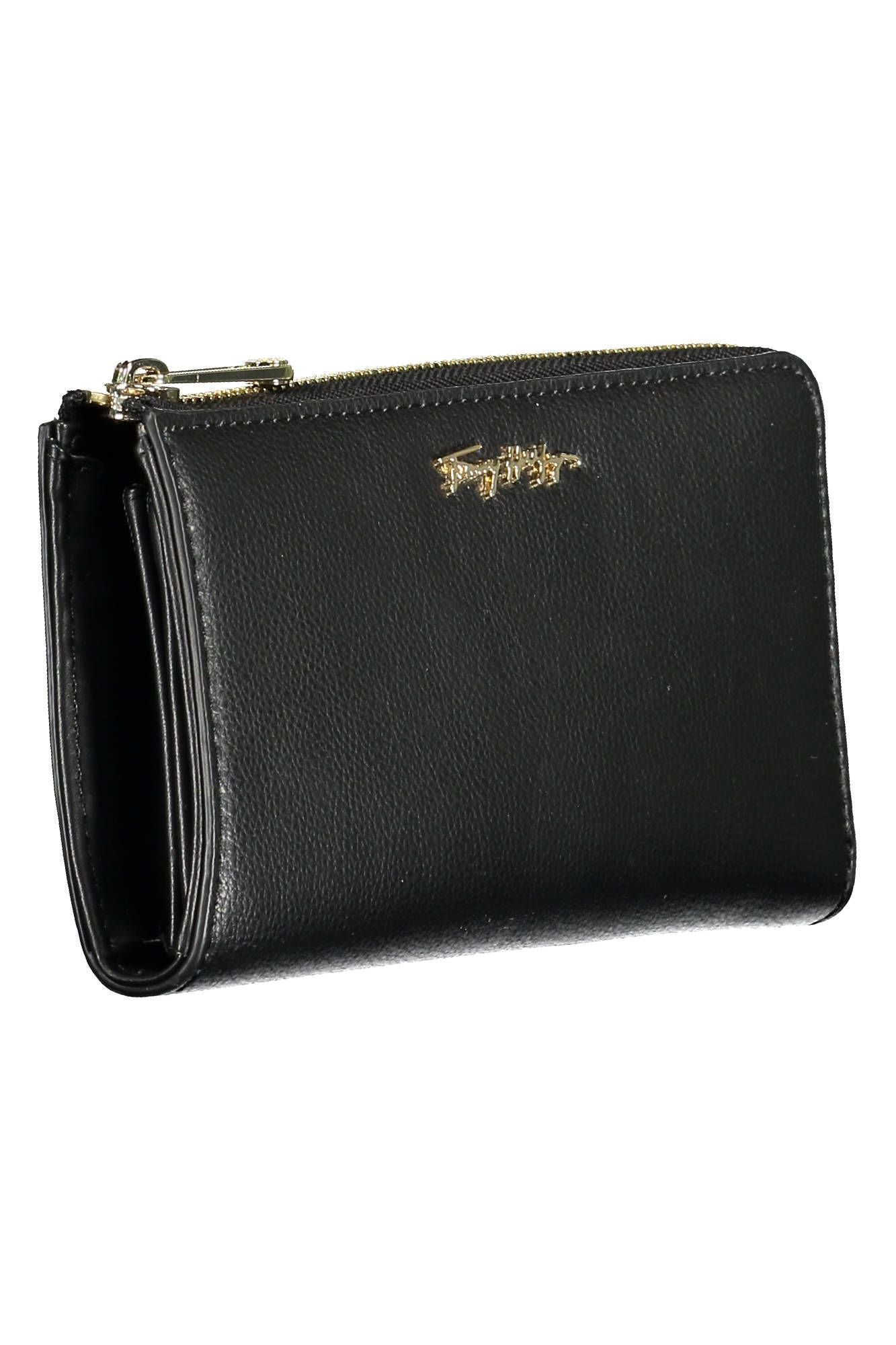 Black Polyurethane Wallet