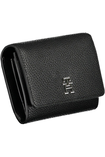 Black Polyurethane Wallet