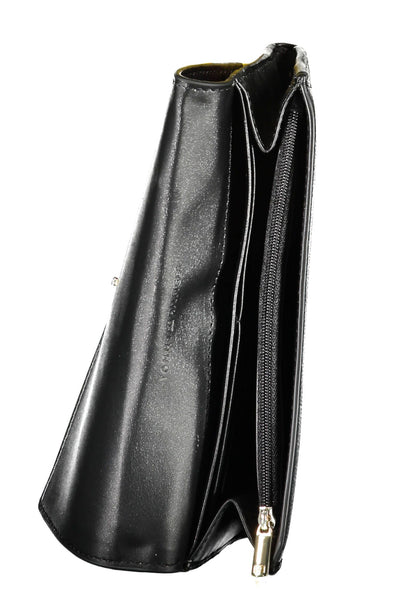 Black Polyurethane Wallet