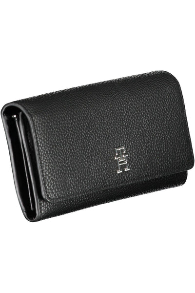 Black Polyurethane Wallet