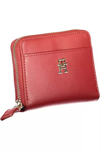 Red Polyester Wallet